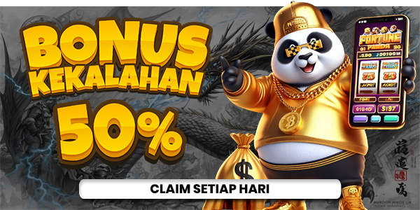BONUS GARANSI KEKALAHAN 50%